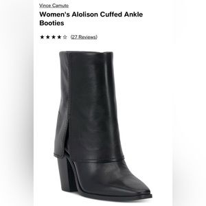 Vince Camuto Cuffed Ankle Boots